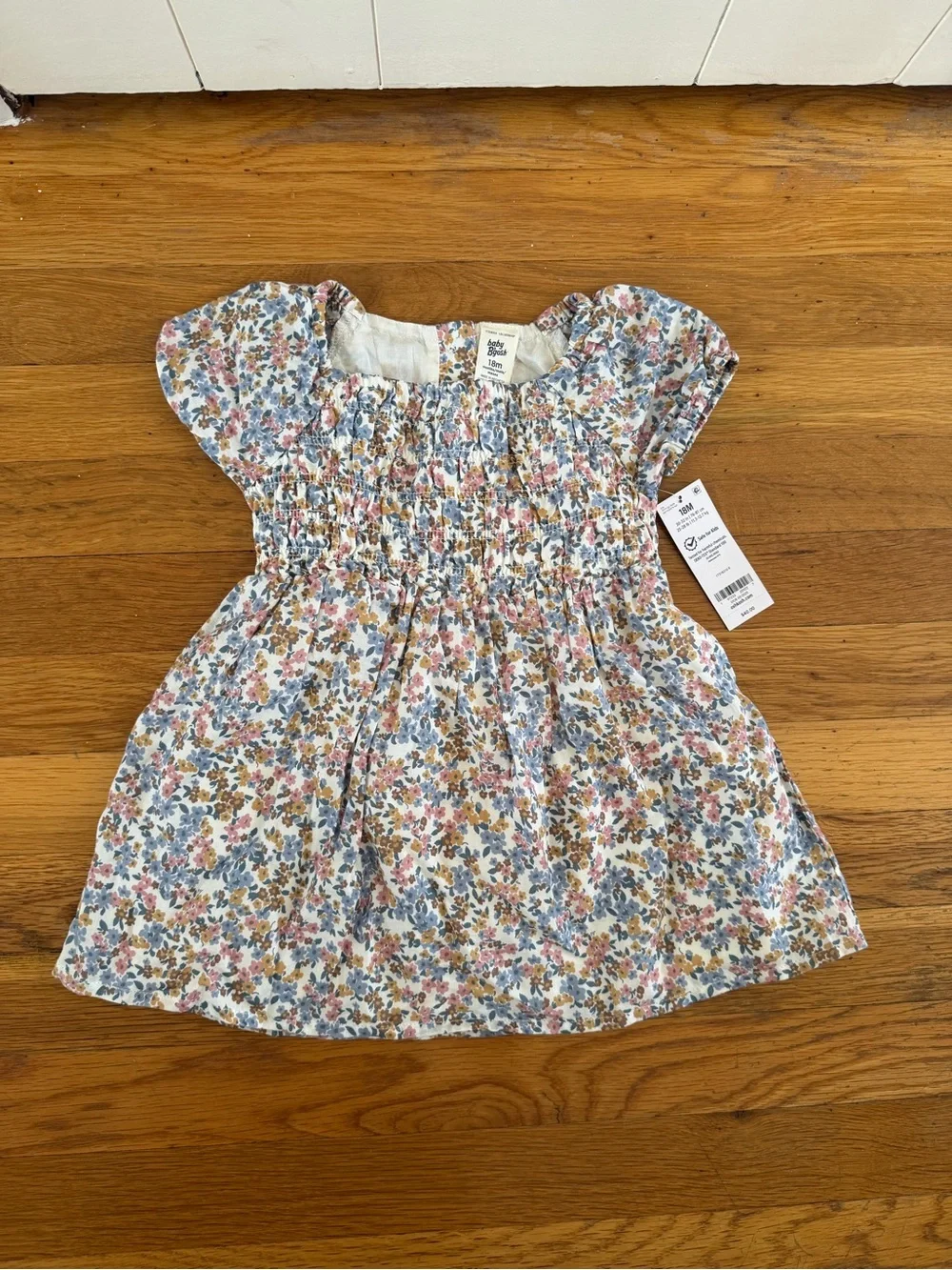 OshKosh Baby B’gosh Floral Smocked Dress | NWT | 18M